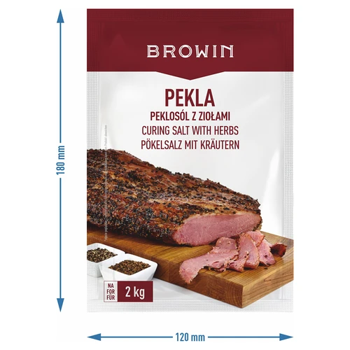 Dusitanová sůl s bylinkami "Pekla" - 70 g - 7