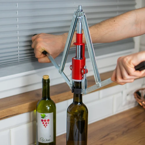 Dvouramenná zátkovačka kovová d.22 - 4