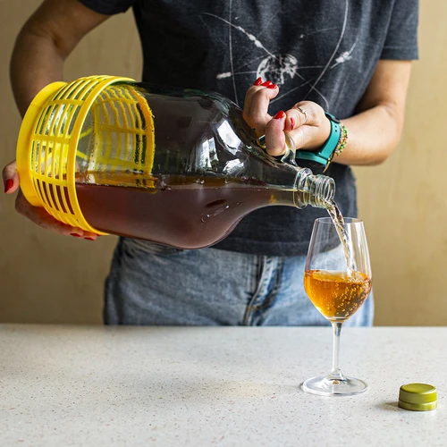 Džbán Dama 5 L se šroubovacím uzávěrem a plastovým košíkem - 10