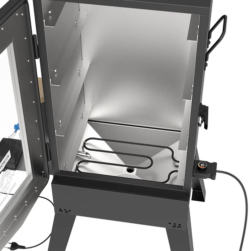 Elektrická udírna dragON E101 s generátorem kouře, 70 L - 7