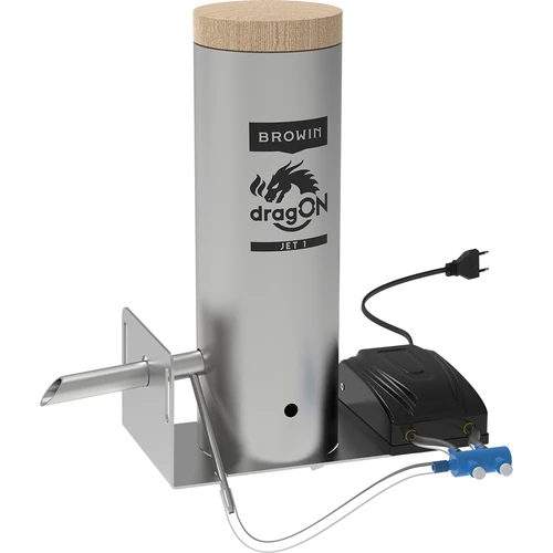 Elektrická udírna dragON PLYWOOD NATURE 100E s elektrickým topným modulem a řídicí jednotkou - 11