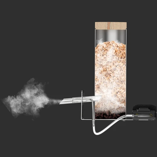 Elektrická udírna – dragON s dýmogenerátorem, digitální, 65 l - 23