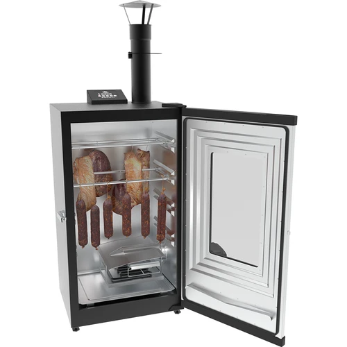 Elektrická udírna - dragON s generátorem kouře, digitální 65 L - 6