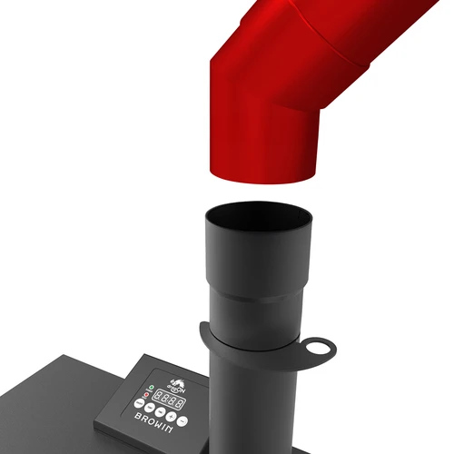 Elektrická udírna - dragON s generátorem kouře, digitální 65 L - 34