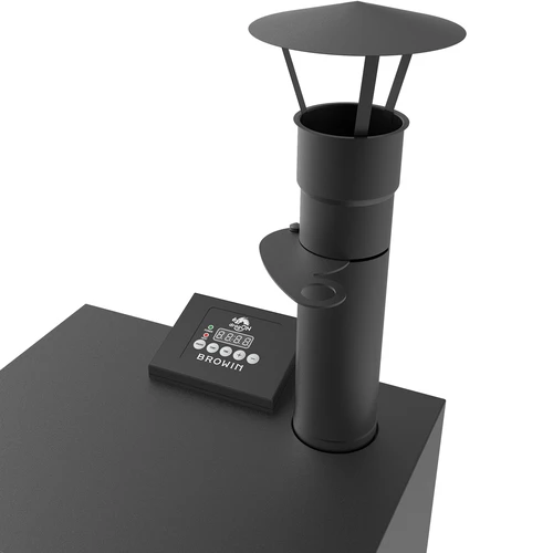 Elektrická udírna dragON s mobilní základnou a čisticím prostředkem - 17