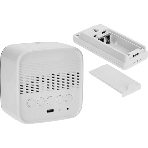 Elektronická meteorologická stanice Soens – s bezdrátovým čidlem, budíkem a lampičkou - 3