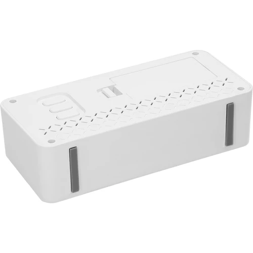 Elektronická meteostanice Soens - bílá, s hodinami a kalendářem - 4