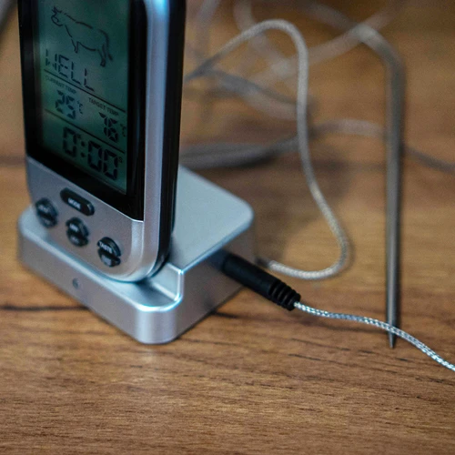 Elektronický bezdrátový kuchyňský teploměr se sondou (0°C do 250°C) - 6