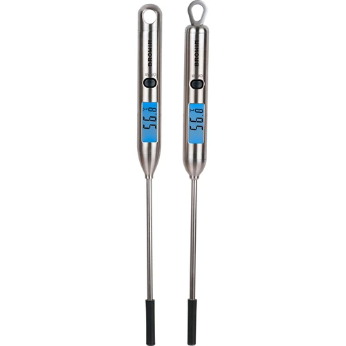 Elektronický kuchyňský teploměr (-40°C do +300°C) z oceli