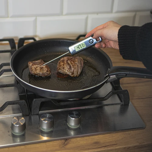 Elektronický kuchyňský teploměr, LCD (-50°C do +200°C) - 8