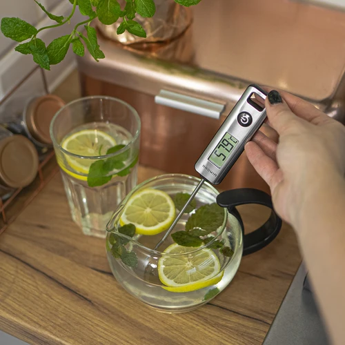Elektronický kuchyňský teploměr, LCD (-50°C do +200°C) - 9