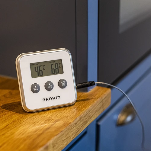 Elektronický kuchyňský teploměr s sondou (0°C do 250°C) mix - 4