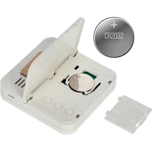 Elektronický pokojový teploměr, bílý - 5