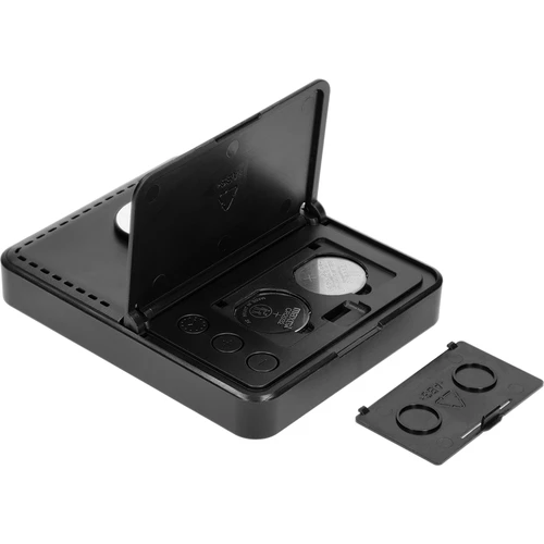 Elektronický pokojový teploměr, černý - 7