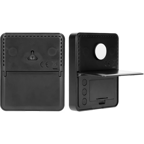 Elektronický pokojový teploměr, černý - 6