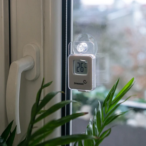 Elektronický teploměr s přísavkou (-20°C až +50°C) - 5