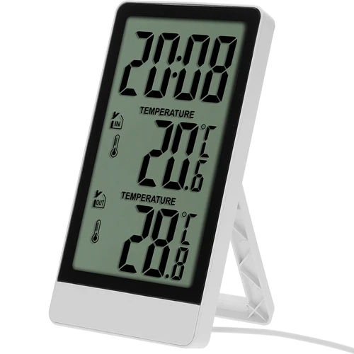 Elektronický teploměr značky Soens – se sondou, bílý - 3