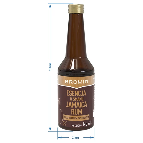 Esence Gold s příchutí Jamaica Rum na 4 L, 40 ml - 7