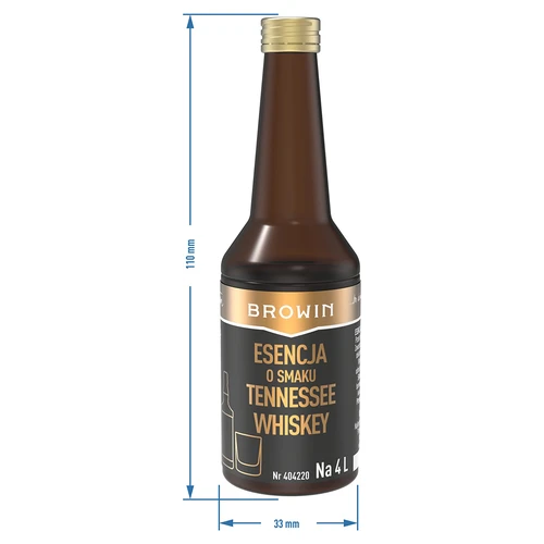 Esence s chutí Tennessee whiskey na 4 l - 40 ml - 8