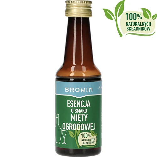 Esence s chutí zahradní máty, na 4 l, 40 ml