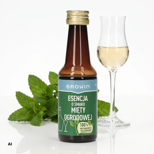 Esence s chutí zahradní máty, na 4 l, 40 ml - 3