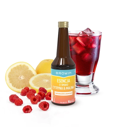 Esence s citronovo-malinovou příchutí - 40 ml, na 4L - 3