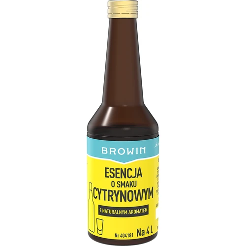 Esence s citronovou příchutí s přírodním aroma na 4 L - 40 ml