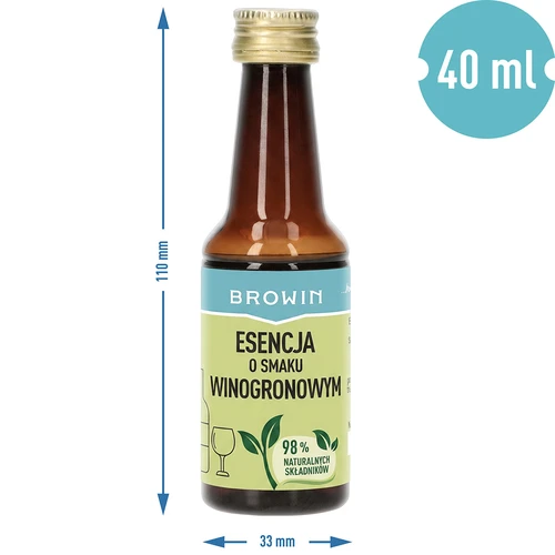 Esence s hroznovou příchutí, 40 ml - 6