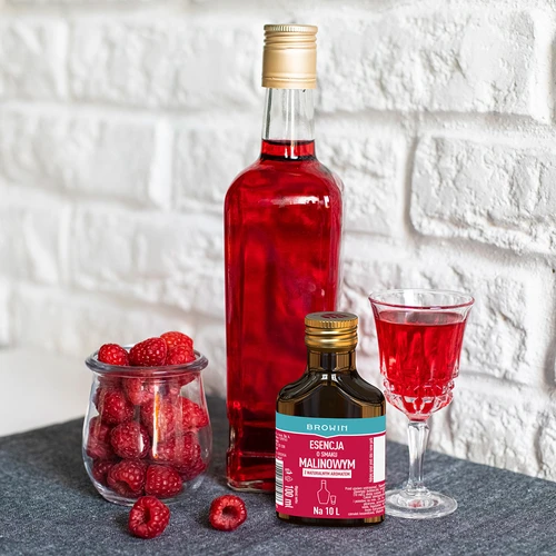 Esence s malinovou příchutí s přírodním aroma na 10 L - 100 ml - 7
