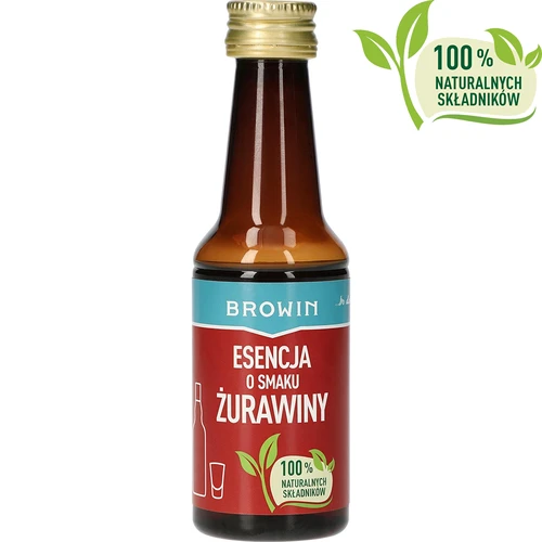 Esence s příchutí brusinky na 4 l – 40 ml