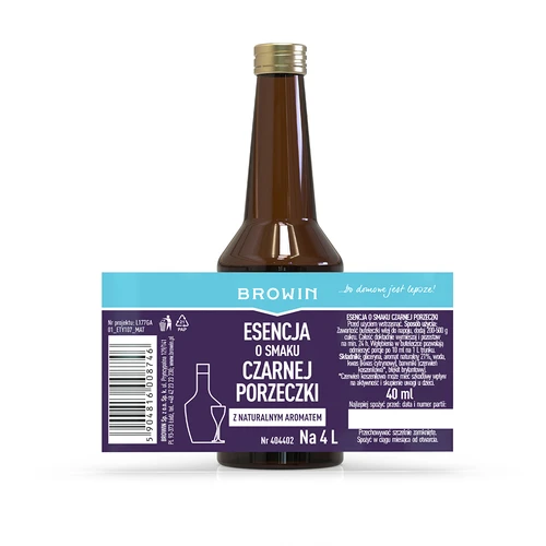 Esence s příchutí černého rybízu s přírodním aromatem na 4 L - 40 ml - 6