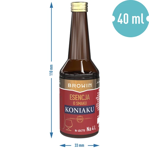 Esence s příchutí koňaku 40 ml - 7