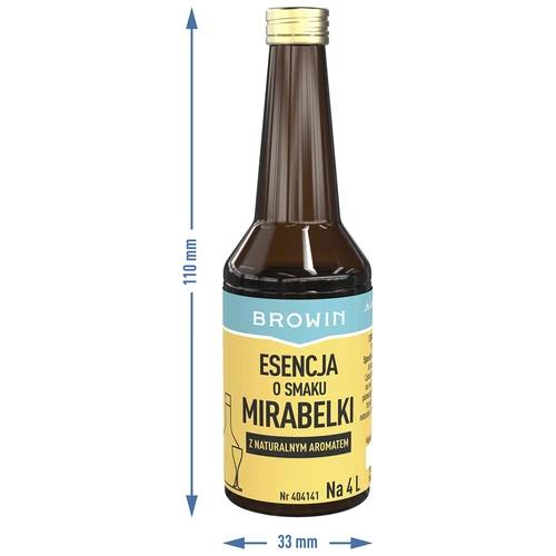 Esence s příchutí mirabelky 40 ml - 6