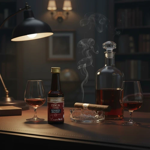 Esence s příchutí Reserve Brandy, 40 ml, na 4 l - 8