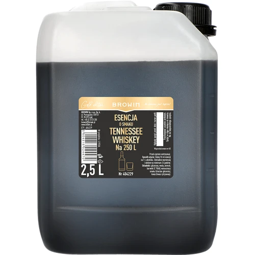 Esence s příchutí Tennessee Whiskey 2,5L, na 250L hotového nápoje