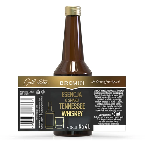 Esence s příchutí Tennessee whiskey na 4 L - 40 ml - 7