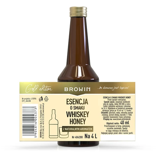 Esence s příchutí Whiskey Honey na 4 L - 40 ml - 7