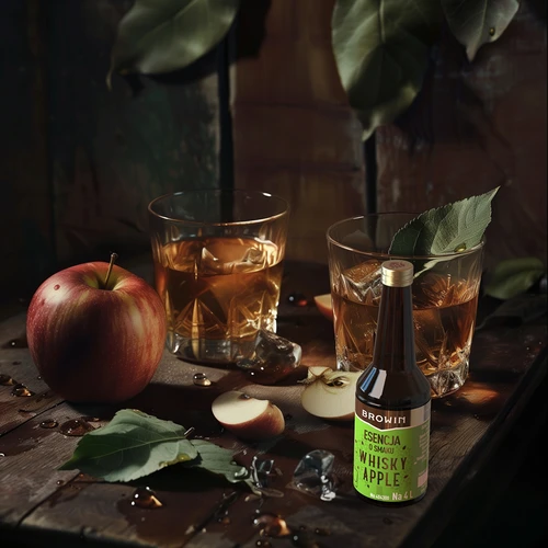 Esence s příchutí Whisky Apple - 40 ml, na 4L - 8