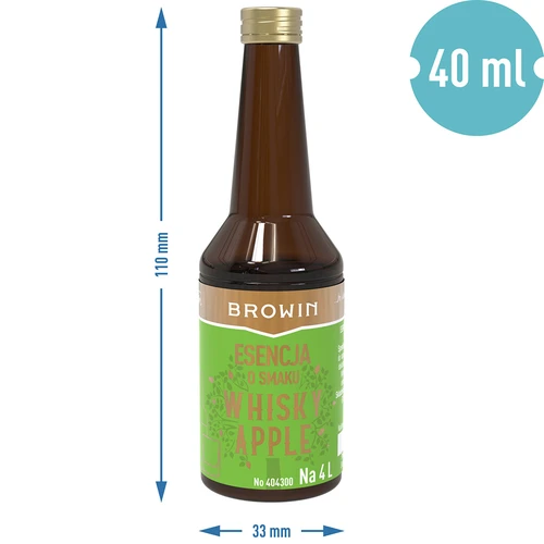 Esence s příchutí Whisky Apple - 40 ml, na 4L - 7