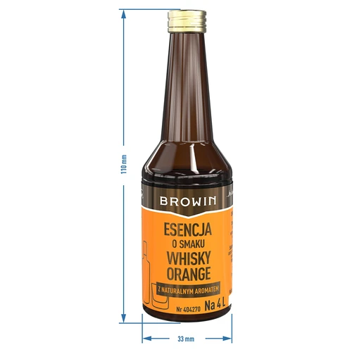 Esence s příchutí Whisky Orange na 4 L - 40 ml - 8