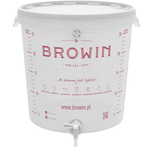 Fermentační nádoba 30 L s víkem a kohoutkem - typ A - 2