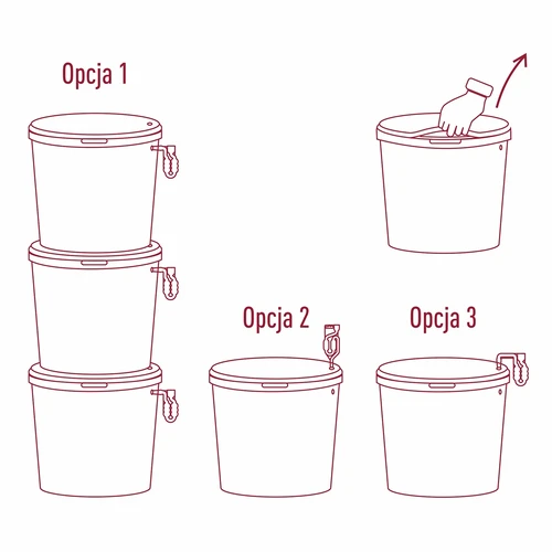 Fermentační nádoba s víkem 30 L - 12