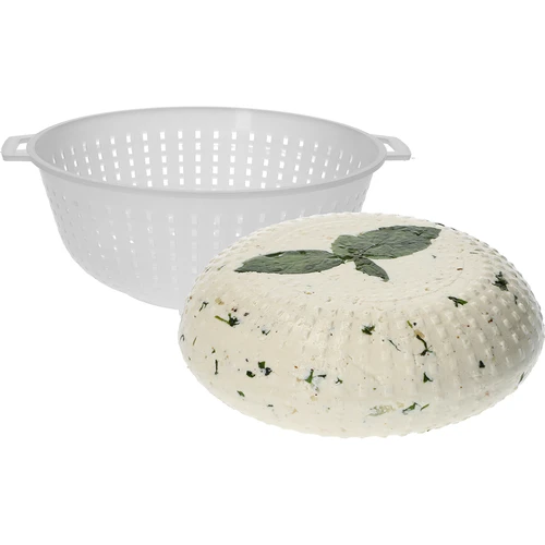 Forma na sýr typu korycińského Ø 21/11 x 8,5 cm na 2 kg - 5