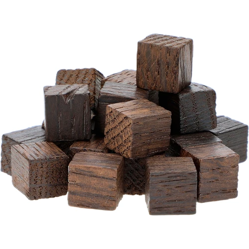 Francouzské dubové kostky, silně toastované, aromatizované – Višeň, 20 g