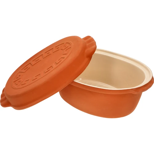Glazovaný římský hrnec 4,5 L (meandry)