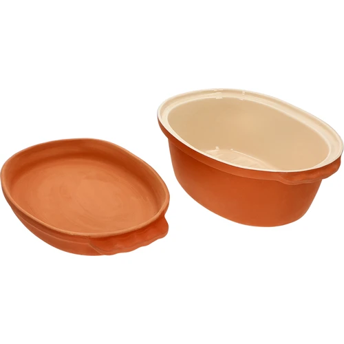 Glazovaný římský hrnec 4,5 L (meandry) - 5