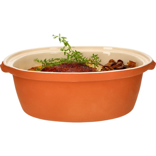 Glazovaný římský hrnec 4,5 L (meandry) - 12