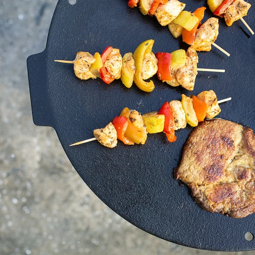 Grilovací pánev, litinová, fi 44 cm - 16