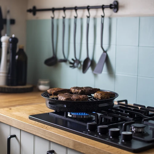 Grilovací pánev s roštem - 4