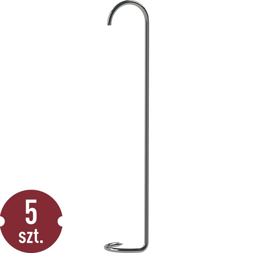 Háčky do udírny - na ryby - šroubovací - 5 ks.